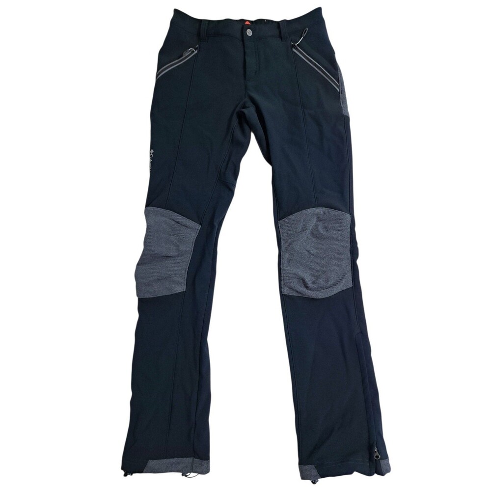 Columbia Titan Ridge II Women’s 6 Omni-Heat Waterproof Snow Black Gray Pants